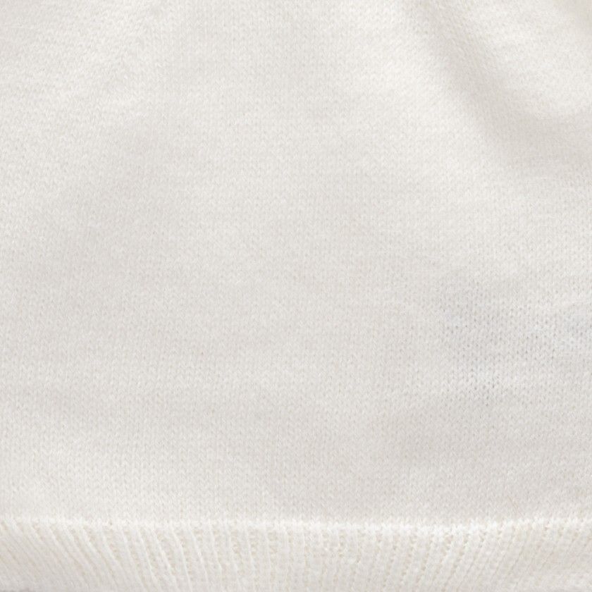 Gorro de malha de rec�m nascido Tam