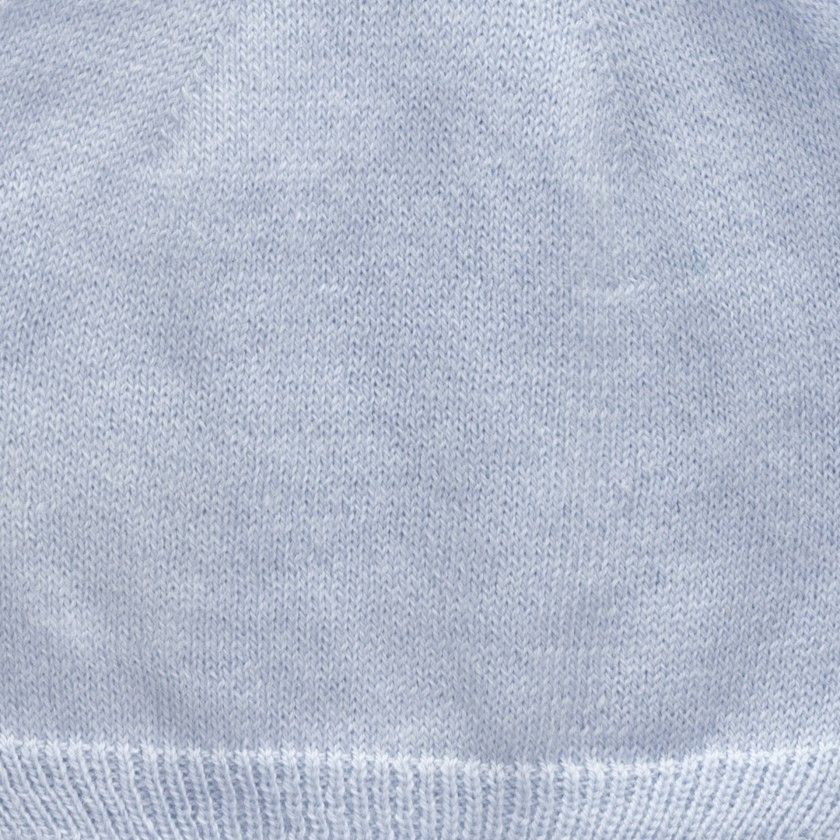 Gorro de malha de rec�m nascido Tam