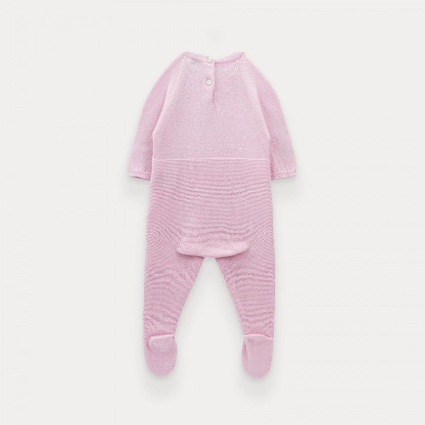 Macac�o de malha de rec�m-nascido Eli