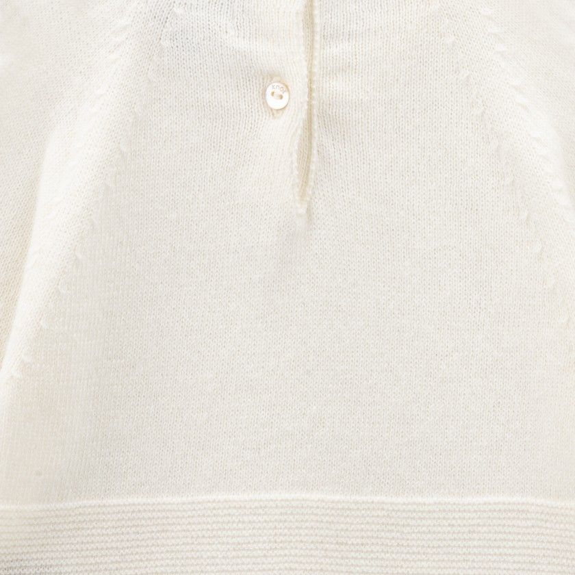 Macac�o de malha de rec�m-nascido Eli