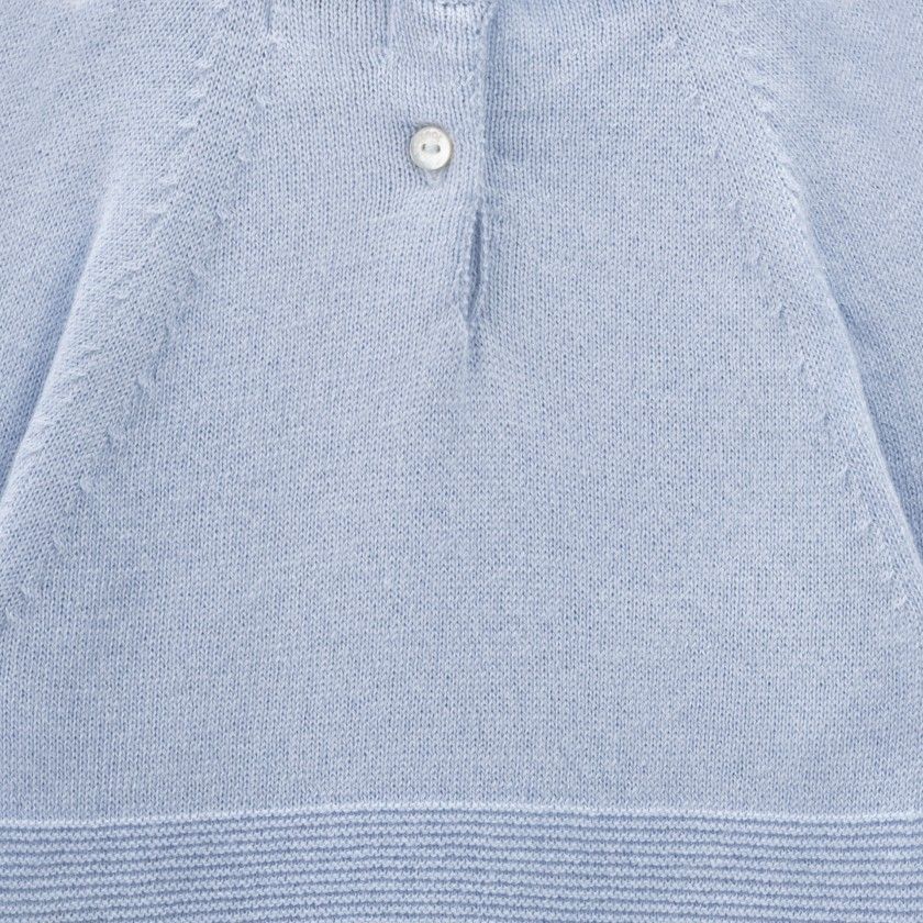 Macac�o de malha de rec�m-nascido Eli