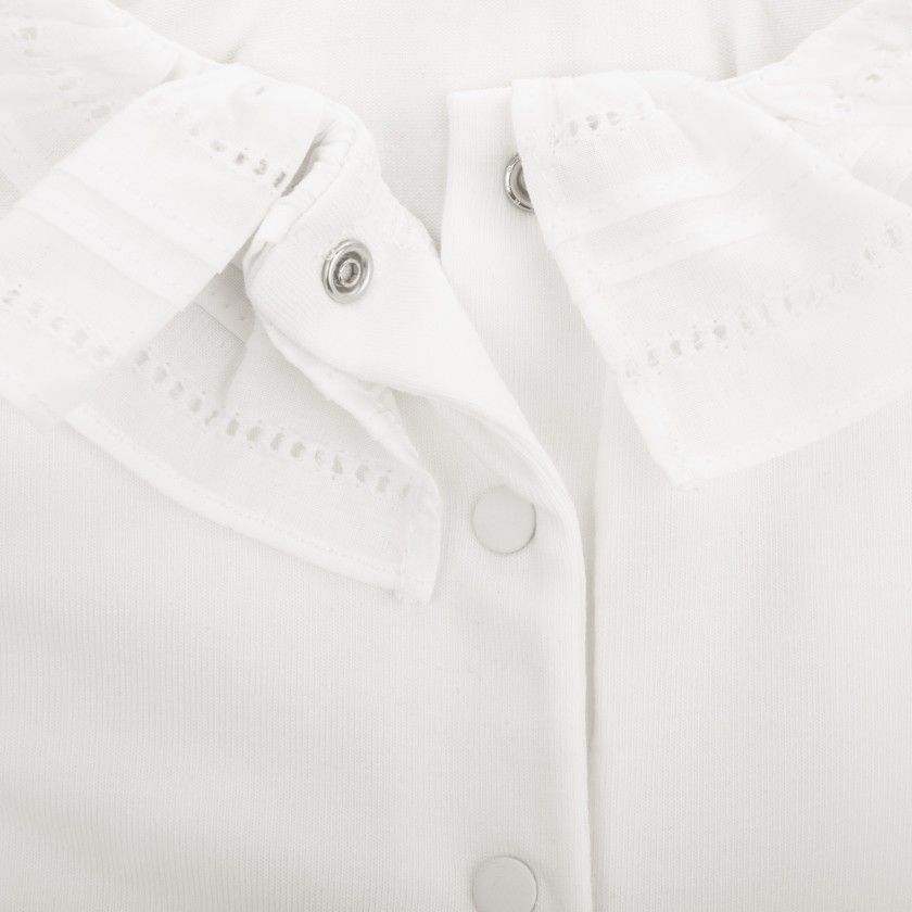 Body Cecile de beb� menina em algod�o org�nico