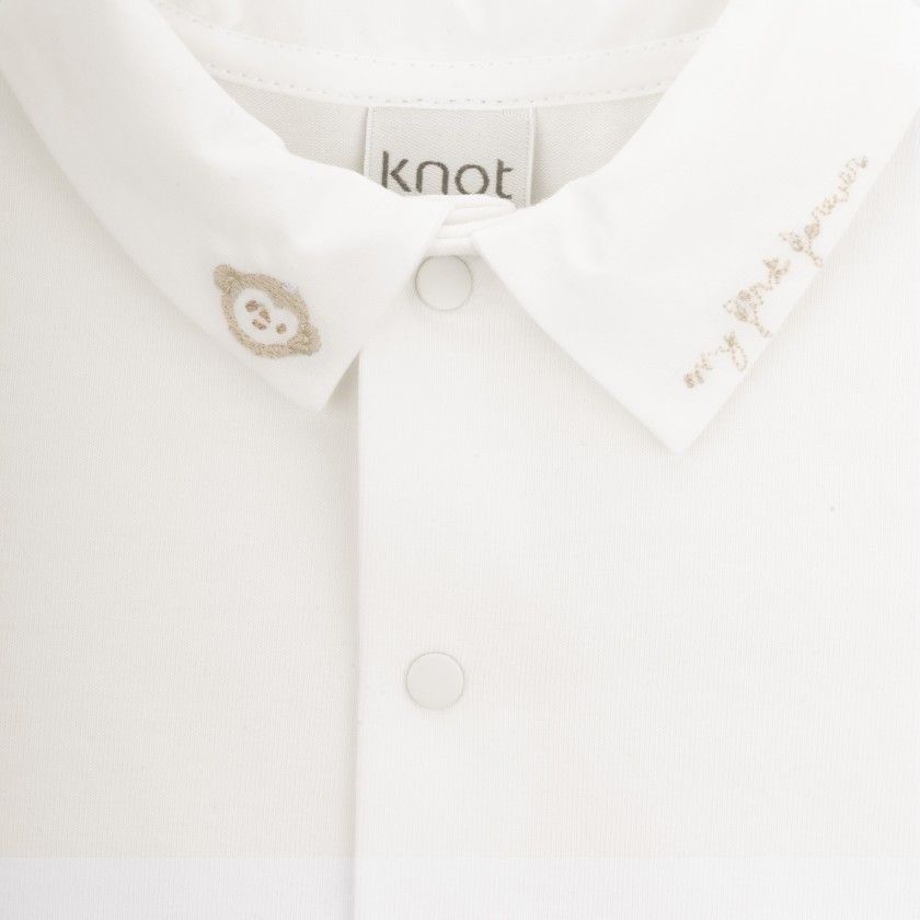 Body Timoth� de beb� menino em algod�o org�nico