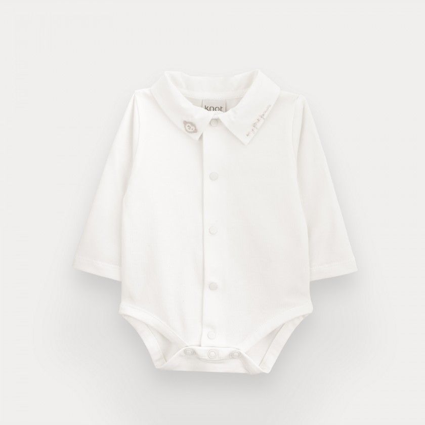 Body Timoth� de beb� menino em algod�o org�nico