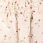 Playful Dots trousers for girl in cotton canvas