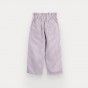 Orchid Stripes trousers for girl in cotton twill