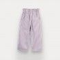 Orchid Stripes trousers for girl in cotton twill