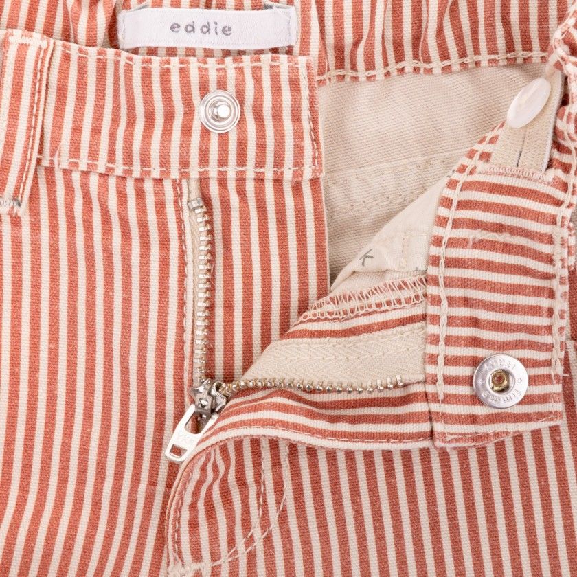 Eddie shorts for boy in cotton canvas