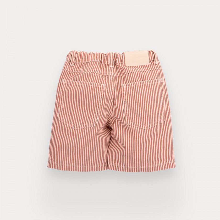Eddie shorts for boy in cotton canvas