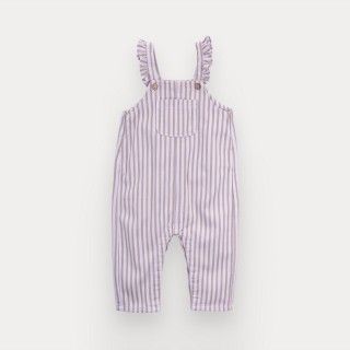 Miriam overalls for baby girl in cotton twill
