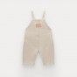Oliver overalls for baby in cotton twill