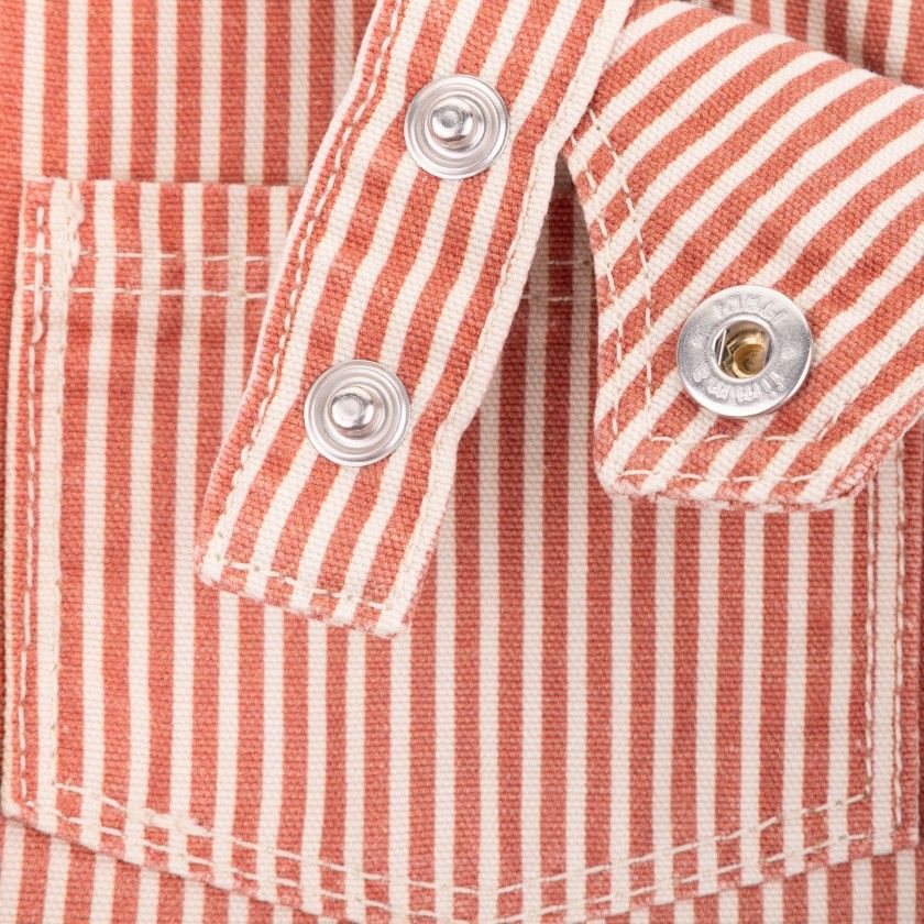 Ly jumpsuit for baby in cotton canvas