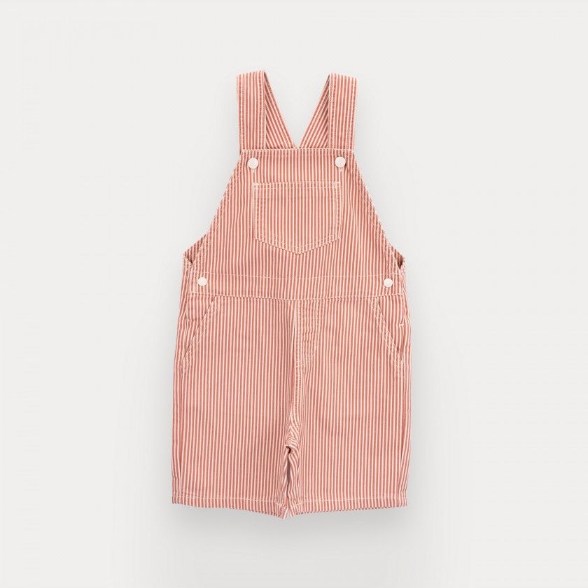 Mack overalls for kids in cotton canvas