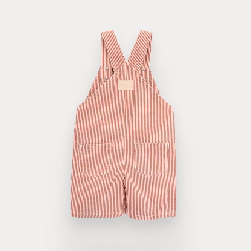 Mack overalls for kids in cotton canvas