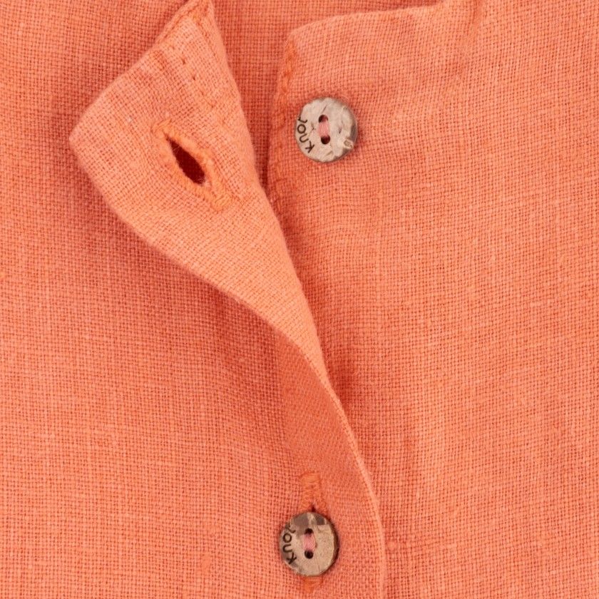 Riah dress for girl in linen