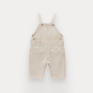 Oliver overalls for baby in cotton twill