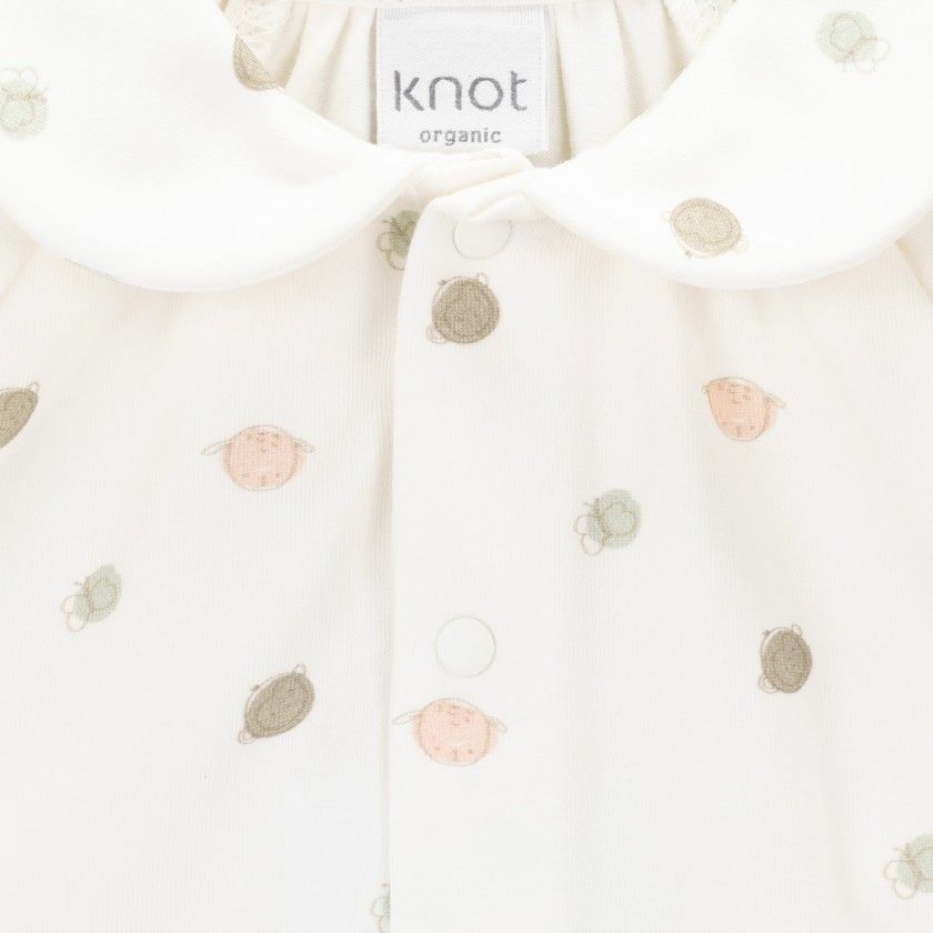 Babygrow First Bond de beb� em algod�o org�nico